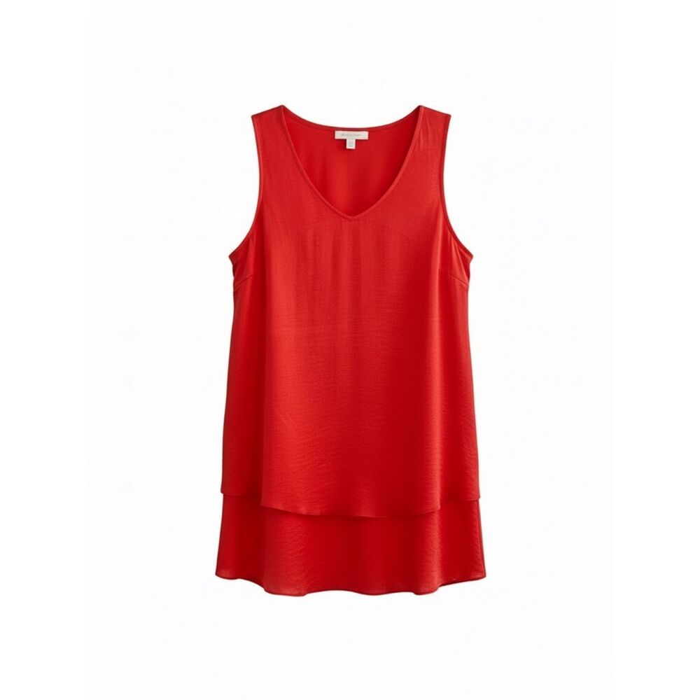 Soft Surroundings - Sleeveless Tunic Size: Small Color: Tangerine